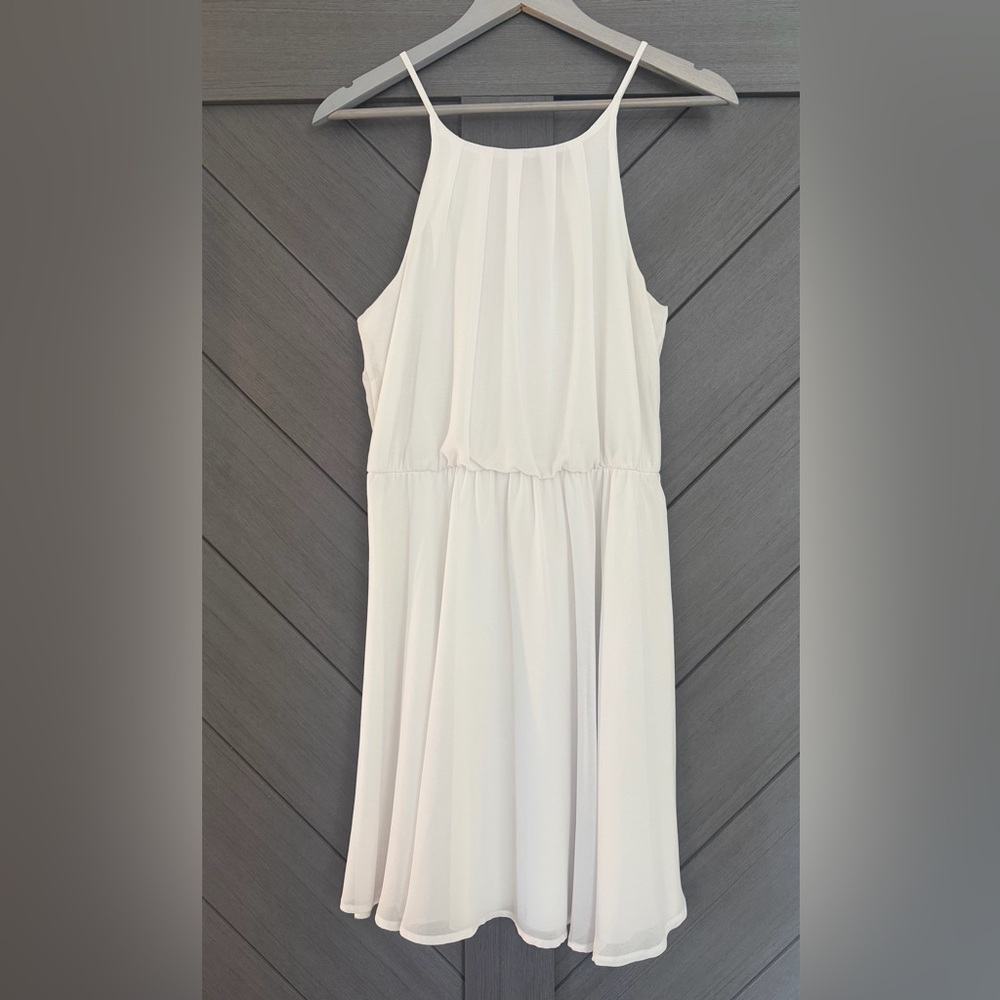 Francesca's Collections White Mini Dress
